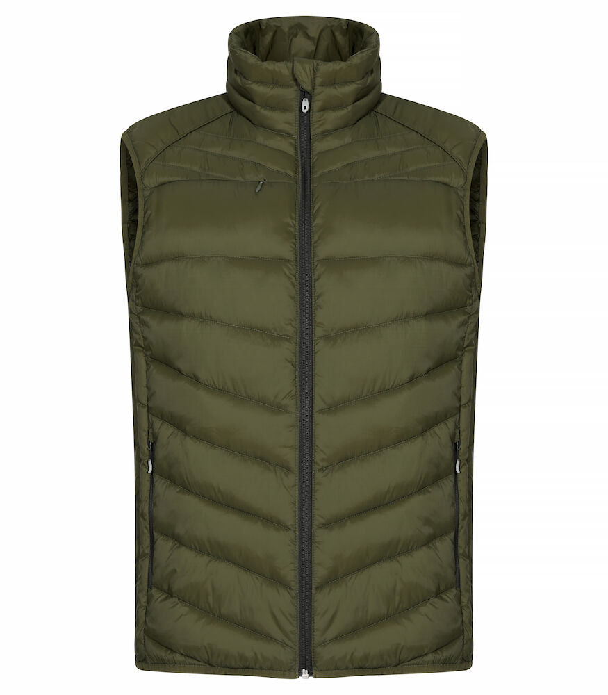 Clique Idaho Gilet | Mens Recycled Padded Body Warmer | 3 Colours | XS-4XL - Gilet - Logo Free Clothing