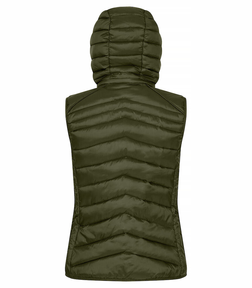 Clique Idaho Gilet | Ladies Recycled Padded Body Warmer | 3 Colours | XS-2XL - Gilet - Logo Free Clothing