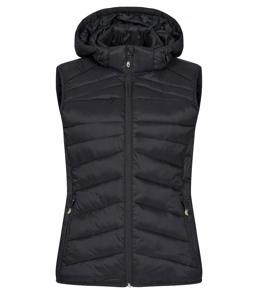 Clique Idaho Gilet | Ladies Recycled Padded Body Warmer | 3 Colours | XS-2XL - Gilet - Logo Free Clothing