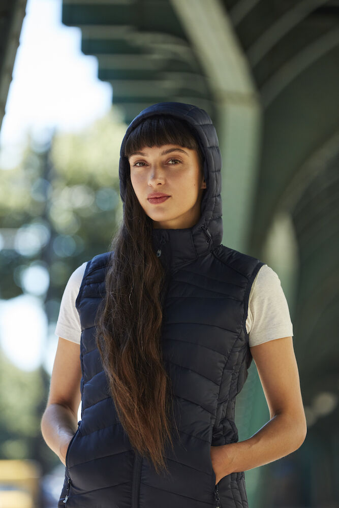 Clique Idaho Gilet | Ladies Recycled Padded Body Warmer | 3 Colours | XS-2XL - Gilet - Logo Free Clothing