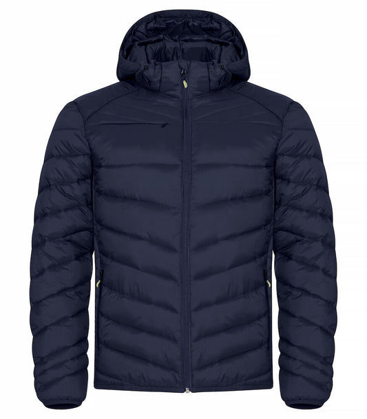 Clique Idaho Jacket | Mens Recycled Jacket | Removable Hood | 3 Colours | XS-4XL - Winter Jacket - Logo Free Clothing
