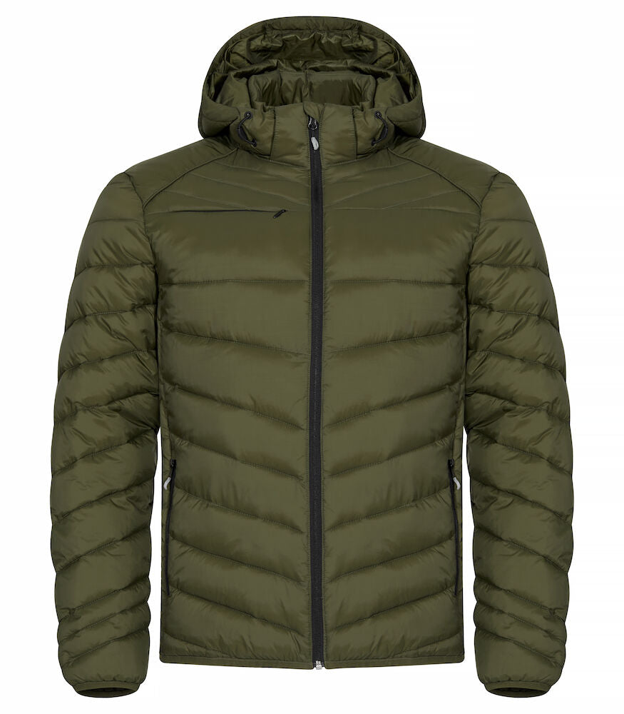 Clique Idaho Jacket | Mens Recycled Jacket | Removable Hood | 3 Colours | XS-4XL - Winter Jacket - Logo Free Clothing