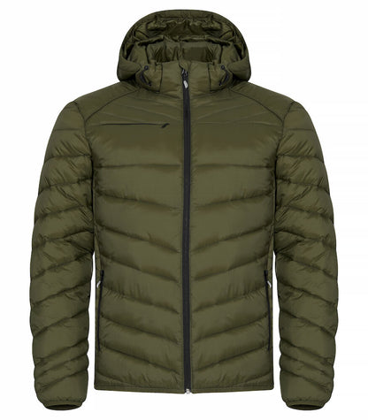 Clique Idaho Jacket | Mens Recycled Jacket | Removable Hood | 3 Colours | XS-4XL - Winter Jacket - Logo Free Clothing