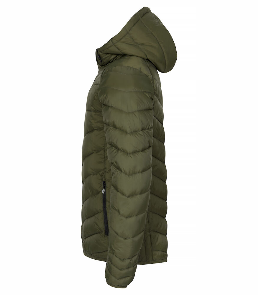 Clique Idaho Jacket | Mens Recycled Jacket | Removable Hood | 3 Colours | XS-4XL - Winter Jacket - Logo Free Clothing