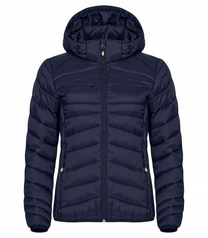 Clique Idaho Jacket | Ladies Recycled Jacket | Removable Hood | 3 Colours | XS-2XL - Winter Jacket - Logo Free Clothing