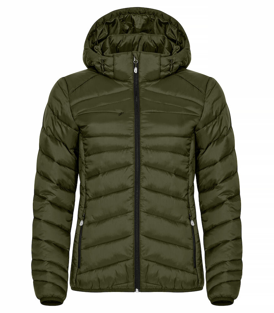 Clique Idaho Jacket | Ladies Recycled Jacket | Removable Hood | 3 Colours | XS-2XL