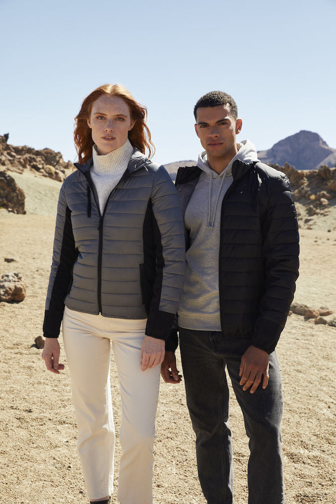 Clique Lemont Mens Jacket. Lightweight Quilted Jacket Softshell Panel. XS-2XL - Summer Jacket - Logo Free Clothing