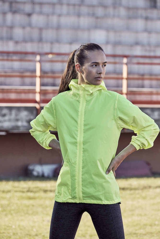 Clique Pack Away Rain Jacket. Unisex-WP 3000mm Summer Rain Jacket. XS-4XL - Summer Jacket - Logo Free Clothing