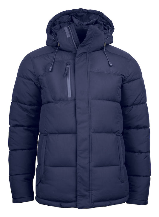 Clique Colorado Mens Parka Jacket. Heavy Padding WP5000mm. Removable Hood. XS-3XL - Winter Jacket - Logo Free Clothing