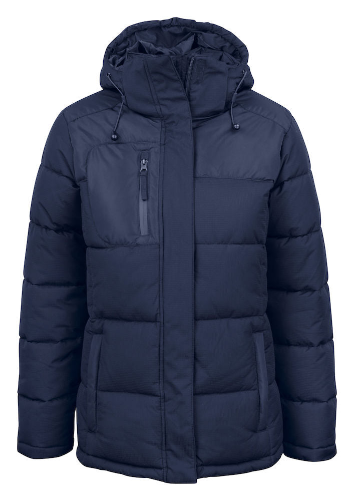 Clique Colorado Ladies Parka Jacket. Heavy Padding WP5000mm. Removable Hood. XS-2XL - Winter Jacket - Logo Free Clothing