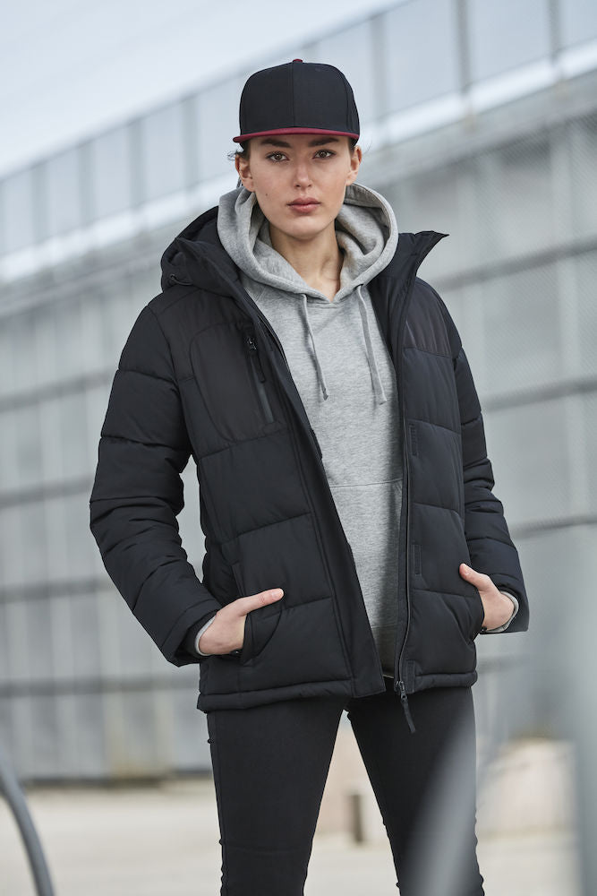 Clique Colorado Ladies Parka Jacket. Heavy Padding WP5000mm. Removable Hood. XS-2XL - Winter Jacket - Logo Free Clothing