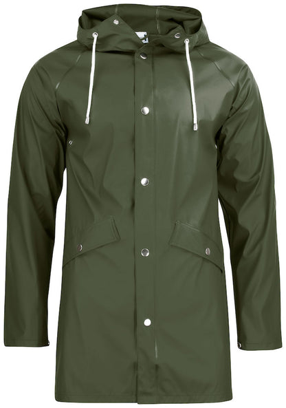 Clique Classic Rain Jacket. Retro Style 8000mm Water Resistant. Unisex. S-2XL - Summer Jacket - Logo Free Clothing