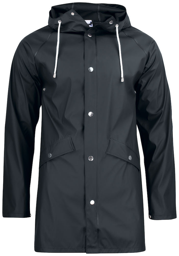 Clique Classic Rain Jacket. Retro Style 8000mm Water Resistant. Unisex. S-2XL - Summer Jacket - Logo Free Clothing