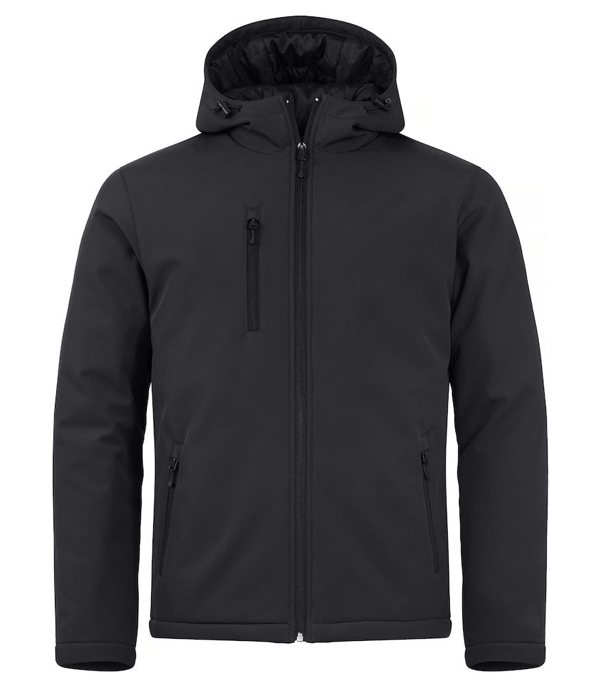 Softshell Mens Jacket | Hooded | Waterproof | Logo Free Clothing