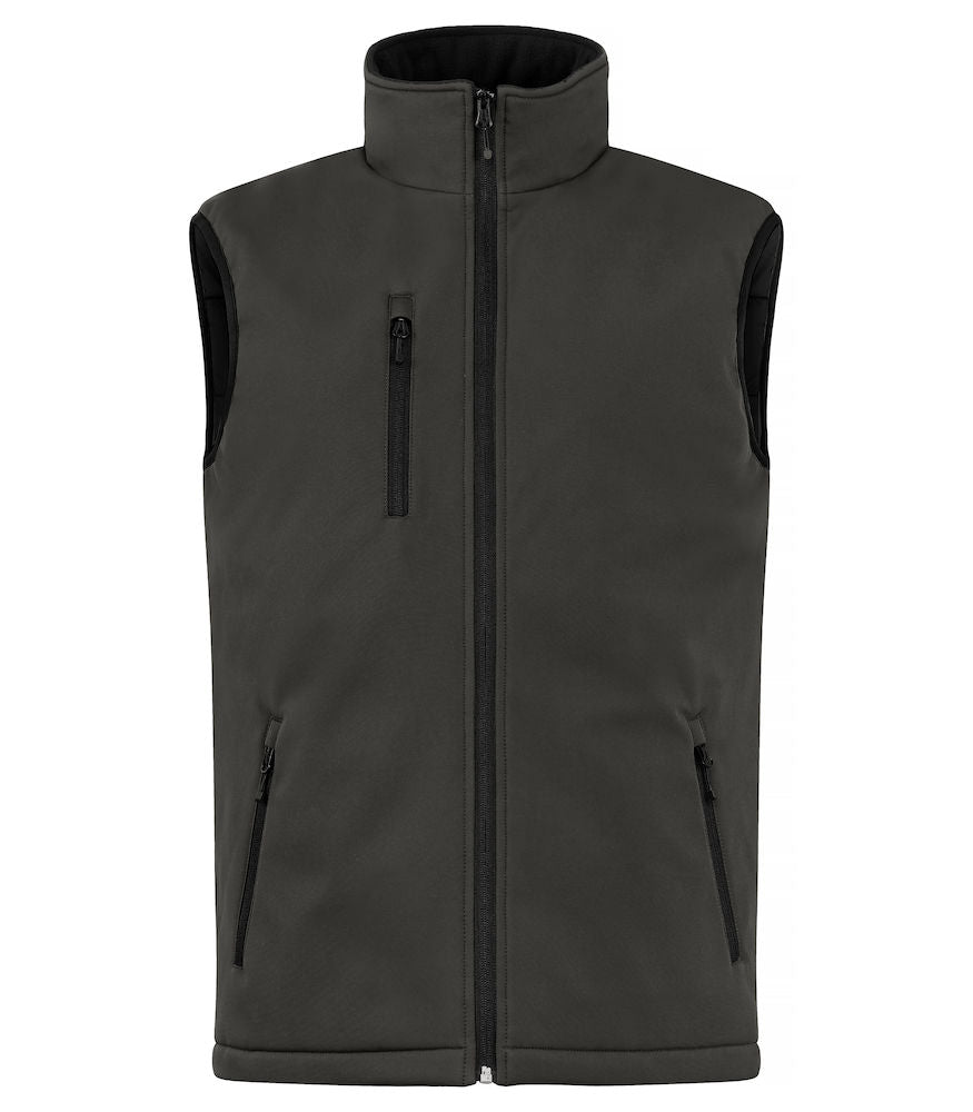 Clique Padded Softshell Gilet- 5000mm Waterproof, Unisex Fit. 6 Colours XS-4XL - Gilet - Logo Free Clothing