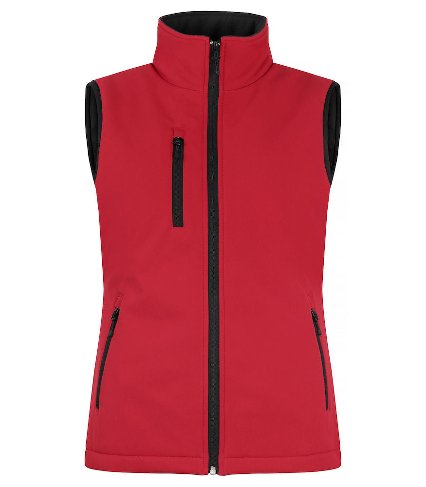 Clique Ladies Padded Softshell Gilet | Waterproof | Microfleece | 6 Colours | XS-2XL - Gilet - Logo Free Clothing