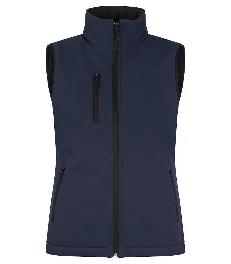 Clique Ladies Padded Softshell Gilet | Waterproof | Microfleece | 6 Colours | XS-2XL - Gilet - Logo Free Clothing