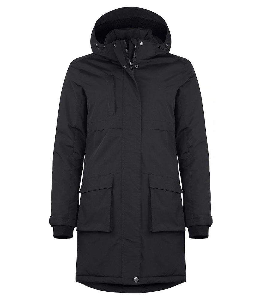 Clique Lindy Lady - Ladies Padded Parka Winter jacket. WP5000mm. XS-2XL - Winter Jacket - Logo Free Clothing