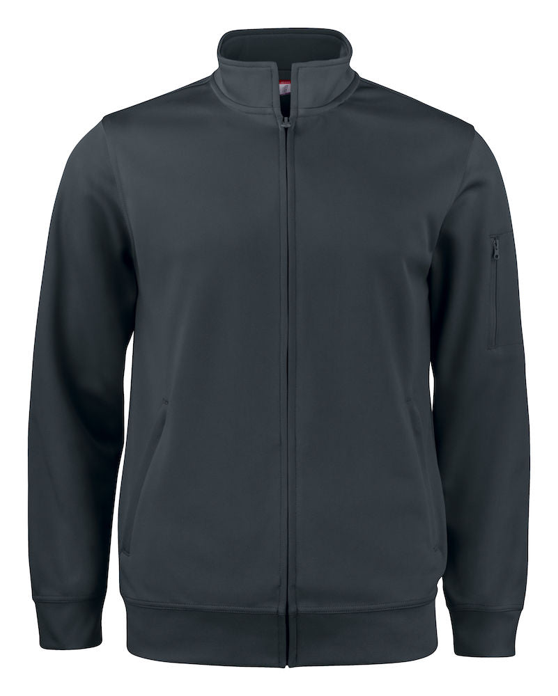 Clique Active Zipped Sweatshirt. Unisex Fit. 5 Colours. XS-3XL - Sweatshirt - Logo Free Clothing