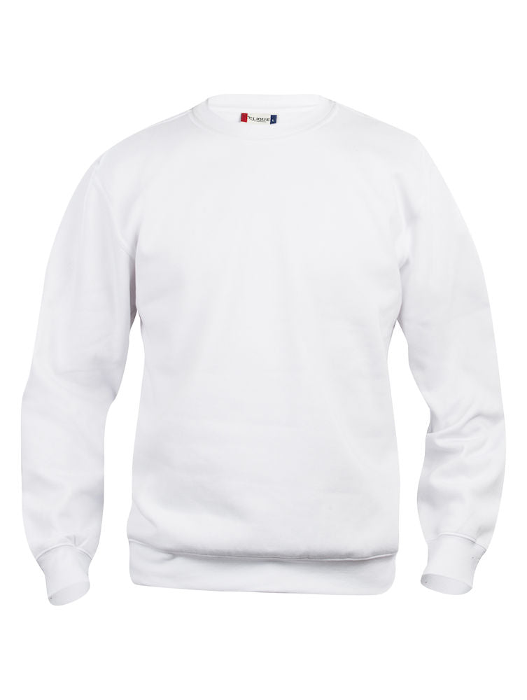 Clique Roundneck Sweatshirt. Unisex Fit. 14 Colour Options XS-5XL - Sweatshirt - Logo Free Clothing