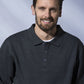 Clique Mens Super Heavy Polo Shirt/ Sweatshirt. 280gsm. XS-3XL - Polo Shirt - Logo Free Clothing