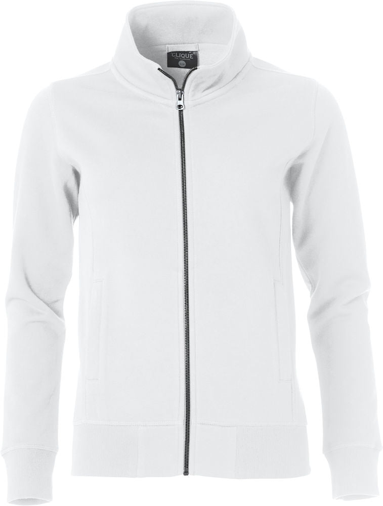 Clique Classic Cardigan Ladies. Heavyweight Zipped Sweatshirt. 5 Colours. XS-2XL - Sweatshirt - Logo Free Clothing