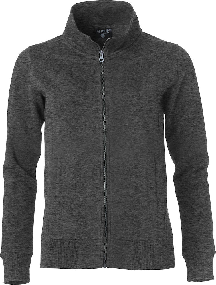 Clique Classic Cardigan Ladies. Heavyweight Zipped Sweatshirt. 5 Colours. XS-2XL - Sweatshirt - Logo Free Clothing