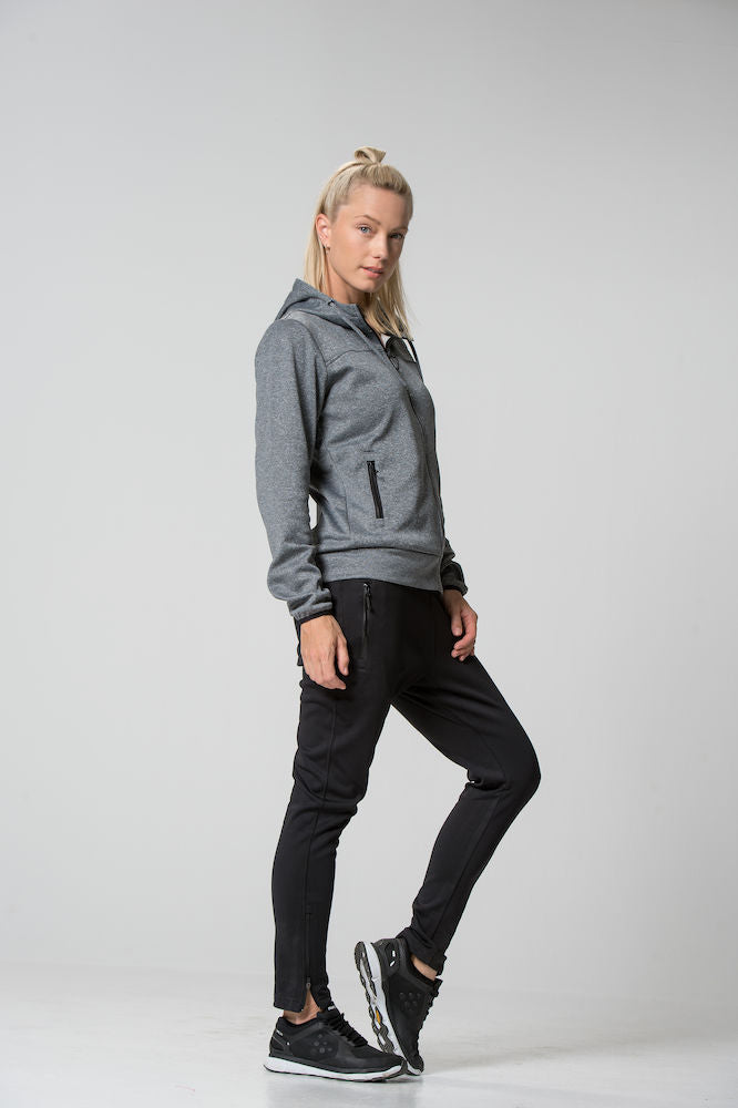 Ladies Zip-Up Hoodie | Activewear Hoodie | Logo Free Clothing