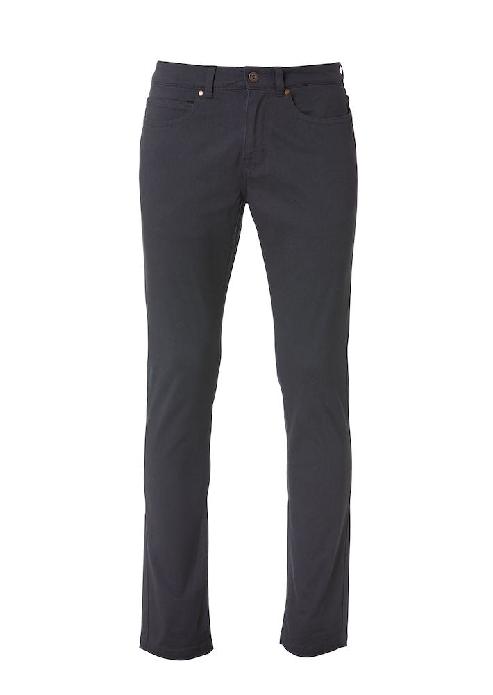 Clique 5-Pocket Mens Stretch Trousers | Twill Cotton | 3 Colours | XS-5XL - Trousers - Logo Free Clothing