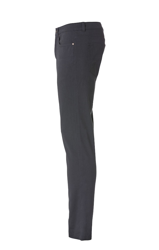 Clique 5 Pocket Mens Stretch Trousers. Twill Cotton, Heavyweight. 3 Colours. XS-5XL