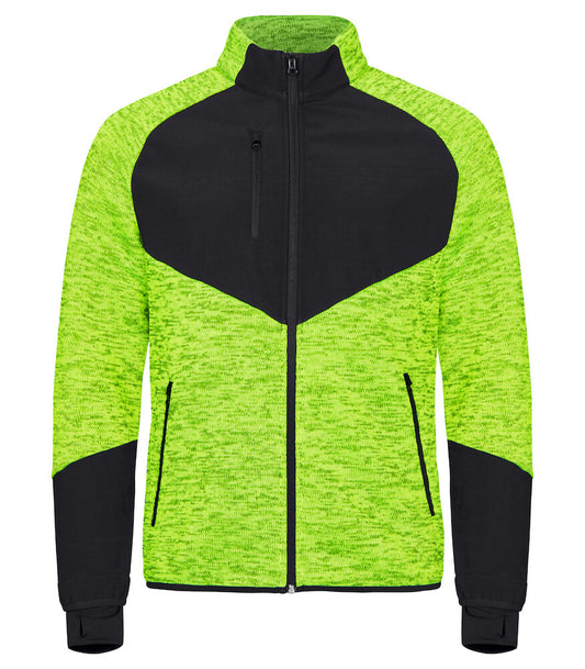 Clique Haines Fleece Jacket | Mens Hybrid Fleece | Softshell Panels | 4 Colours | XS-3XL - Fleece - Logo Free Clothing