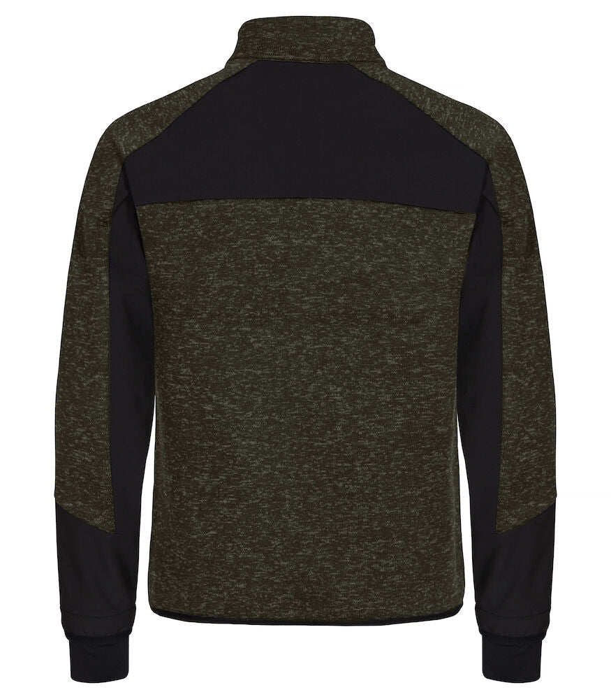 Clique Haines Fleece Jacket | Mens Hybrid Fleece | Softshell Panels | 4 Colours | XS-3XL