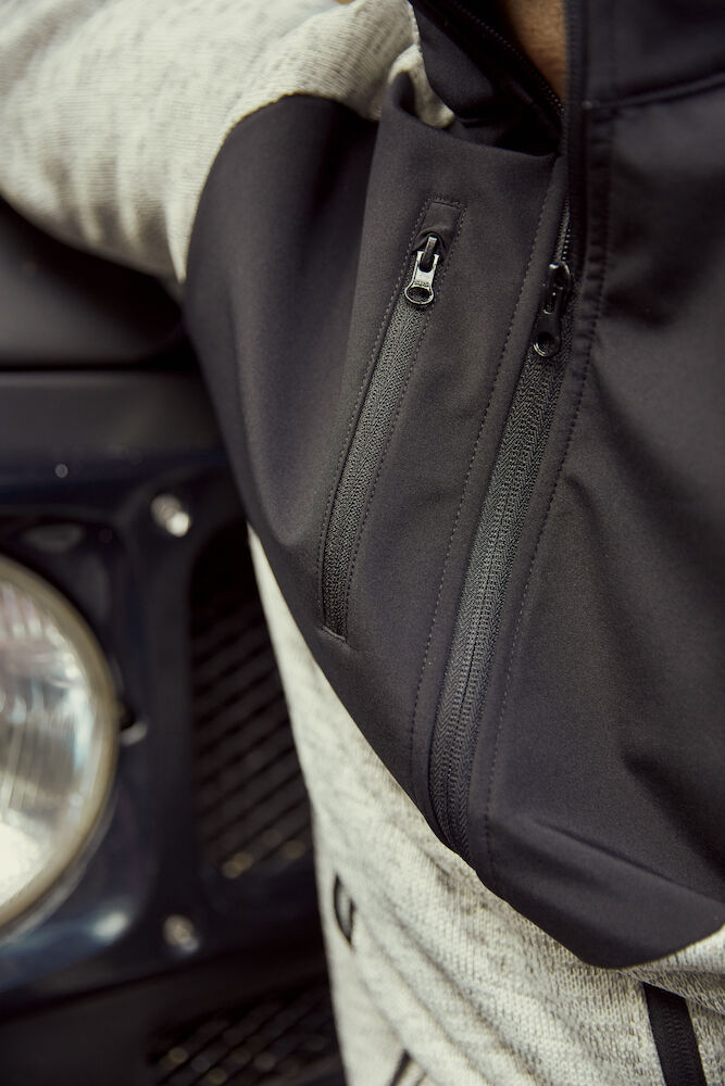 Clique Haines Fleece Jacket | Ladies Hybrid Fleece | Softshell Panels | 4 Colours | XS-2XL