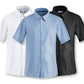 Clique Cambridge Mens Short Sleeve Shirt. Easy Care, Pure Cotton, 3 Colours. S-4XL - Shirt - Logo Free Clothing