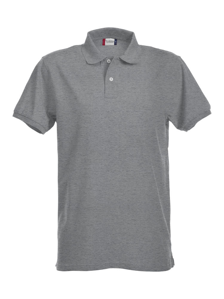 Clique Premium Mens Stretch Polo Shirt. 12 Colours XS-4XL - Polo Shirt - Logo Free Clothing