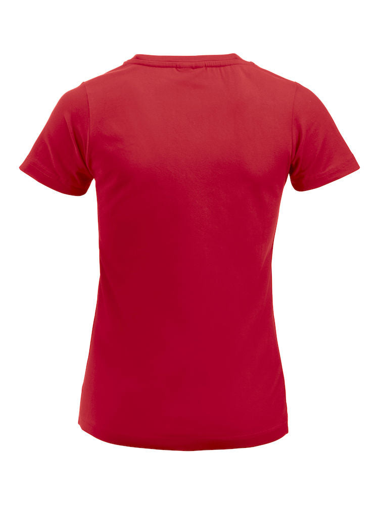 Clique Arden Ladies V Neck Stretch Tee. 3 Colours S-2XL - Tee Shirt - Logo Free Clothing