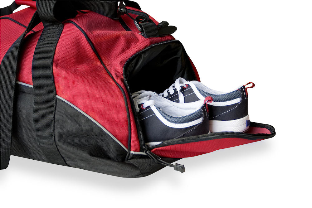 Clique Sportbag. 4 Colour Options, Shoe Compartment & 41L Capacity - Bag - Logo Free Clothing