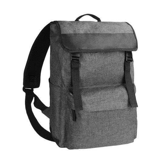 Clique Melange Backpack- 20 Litre- Flap Top - Bag - Logo Free Clothing
