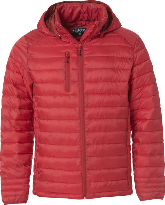 Clique Hudson Mens Jacket. Lightweight Puffer Style Jacket. 5 Colours, XS-3XL - Summer Jacket - Logo Free Clothing