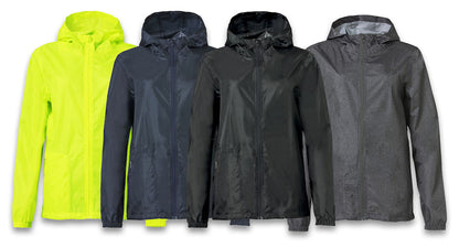 Clique Pack Away Rain Jacket. Unisex-WP 3000mm Summer Rain Jacket. XS-4XL - Summer Jacket - Logo Free Clothing