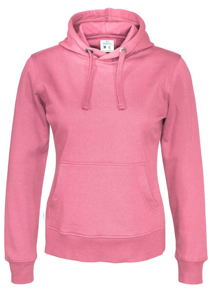 Cottover Ladies Eco Hoodie. Fairtrade Organic Cotton Sweater Hoodie. 14 Colours XS-2XL - Hoodie - Logo Free Clothing