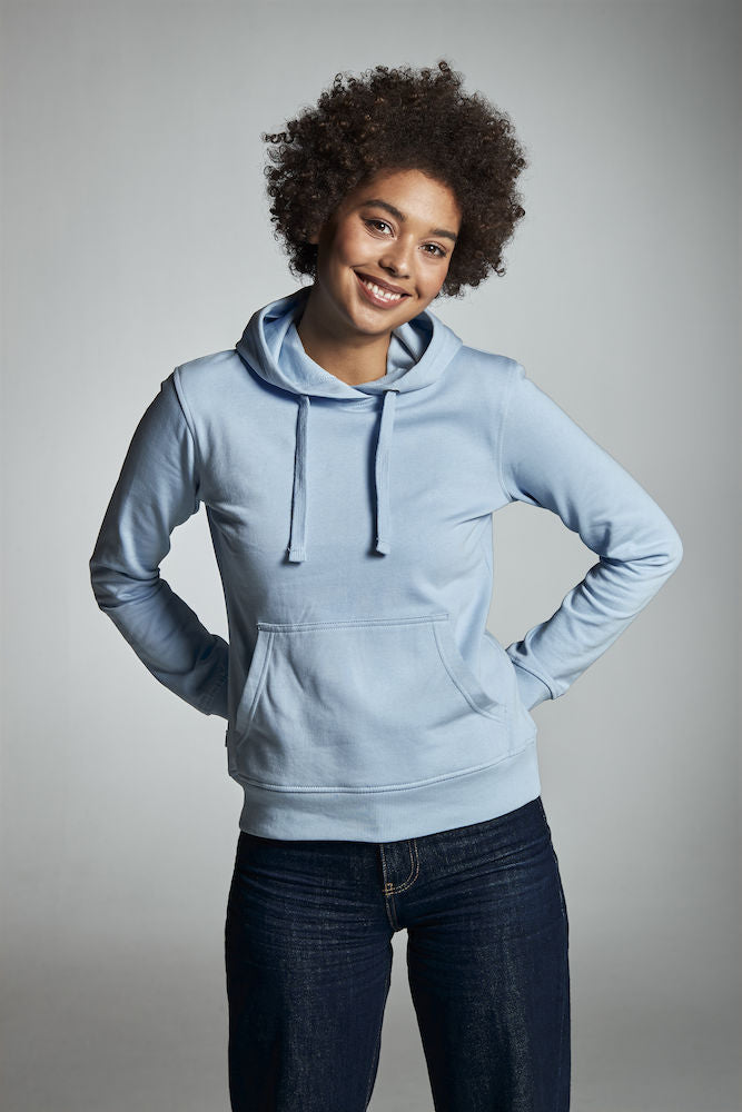 Cottover Ladies Eco Hoodie. Fairtrade Organic Cotton Sweater Hoodie. 14 Colours XS-2XL - Hoodie - Logo Free Clothing