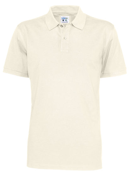 Cottover Mens Organic Cotton Polo Shirt. Fairtrade Eco Pique Polo. 13 Colours S-4XL - Polo Shirt - Logo Free Clothing