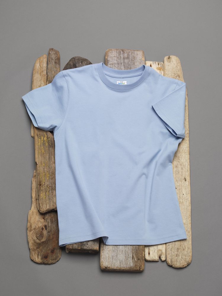 Cottover Ladies Eco Tee Shirt. Fairtrade Organic Cotton. 14 Colours. XS-2XL - Tee Shirt - Logo Free Clothing