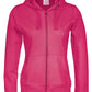 Cottover Ladies Zipped Eco Hoodie. Fairtrade Organic Cotton. 14 Colours XS-2XL - Hoodie - Logo Free Clothing