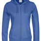 Cottover Ladies Zipped Eco Hoodie. Fairtrade Organic Cotton. 14 Colours XS-2XL - Hoodie - Logo Free Clothing