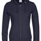 Cottover Ladies Zipped Eco Hoodie. Fairtrade Organic Cotton. 14 Colours XS-2XL - Hoodie - Logo Free Clothing