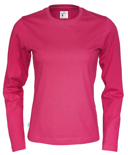 Cottover Ladies Eco Long Sleeve Tee Shirt. Fairtrade Organic Cotton. 12 Colours. XS-2XL - Tee Shirt - Logo Free Clothing