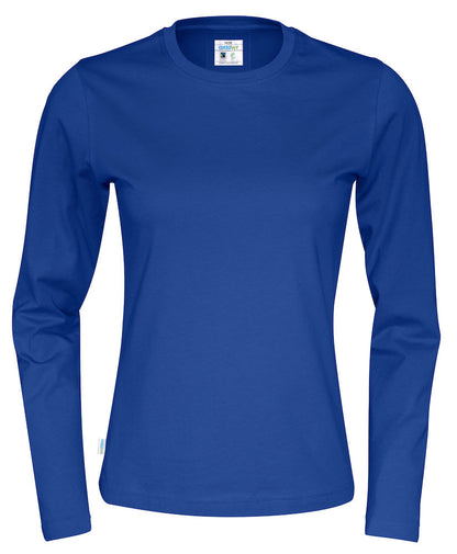 Cottover Ladies Eco Long Sleeve Tee Shirt. Fairtrade Organic Cotton. 12 Colours. XS-2XL - Tee Shirt - Logo Free Clothing