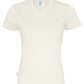 Cottover Ladies Eco V Neck Tee Shirt. Fairtrade Organic Cotton. 14 Colours. XS-2XL - Tee Shirt - Logo Free Clothing